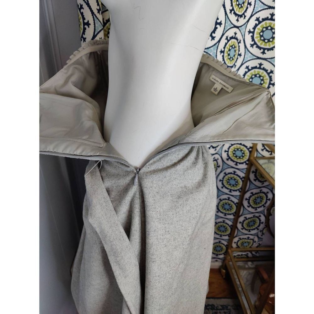 Banana Republic Shoulderless Wool Blend Dress with Jeweled Belt - Picture 5 of 8